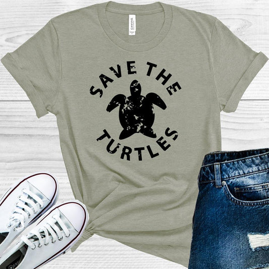 Save the Turtles Graphic Tee