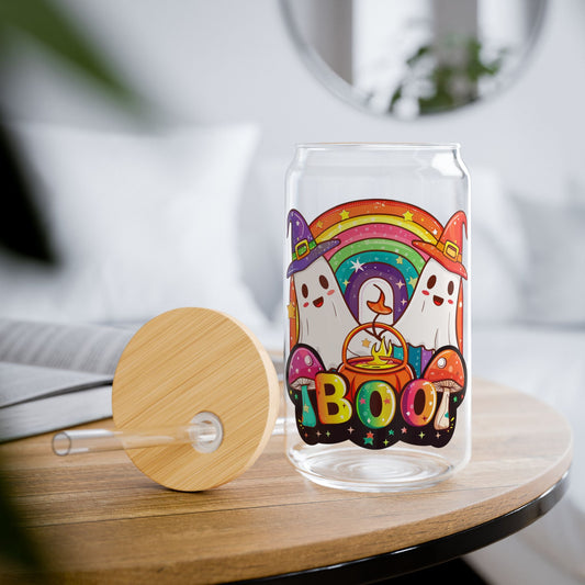 Groovy Boo Sipper Glass, 16oz