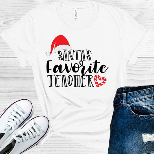 Santa's Favorite Teacher Graphic Tee