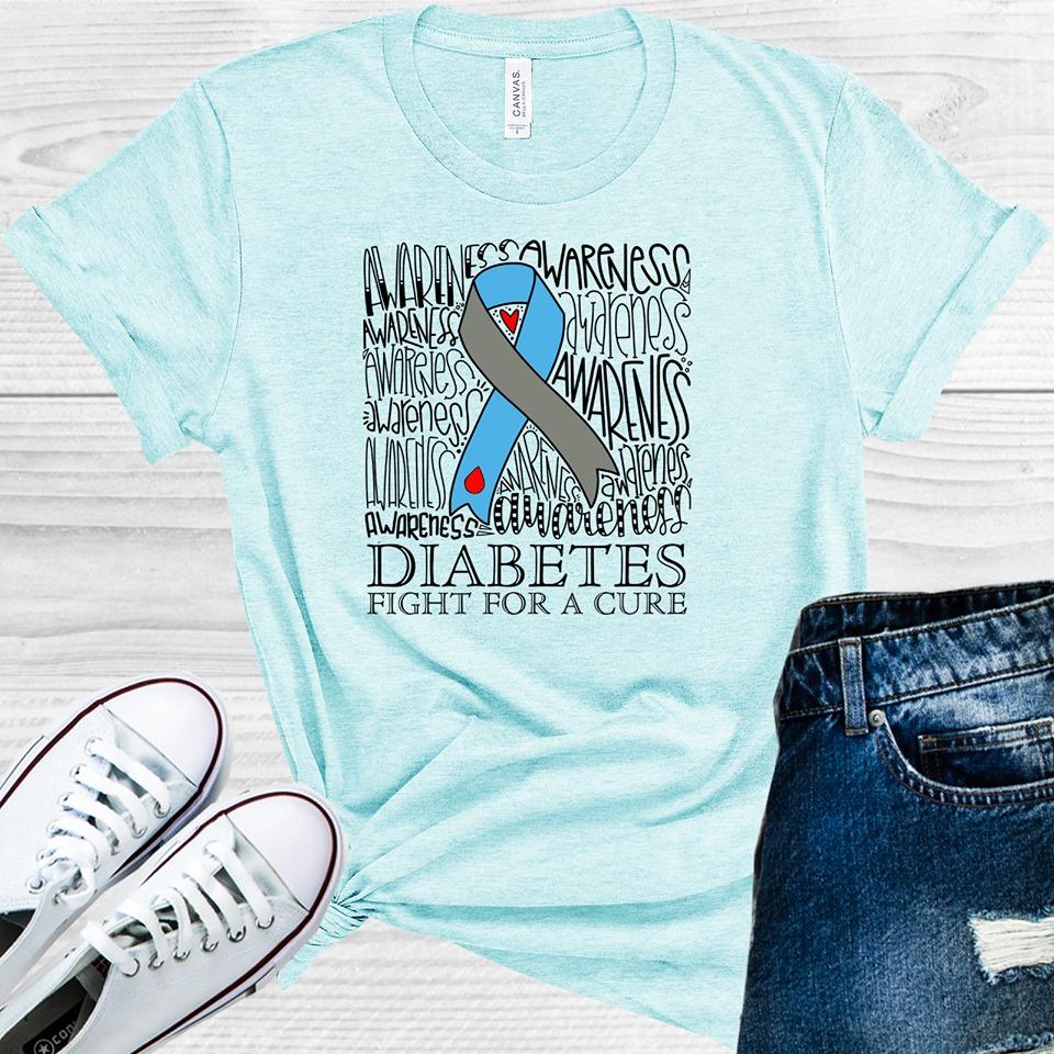 Diabetes Fight for a Cure Graphic Tee