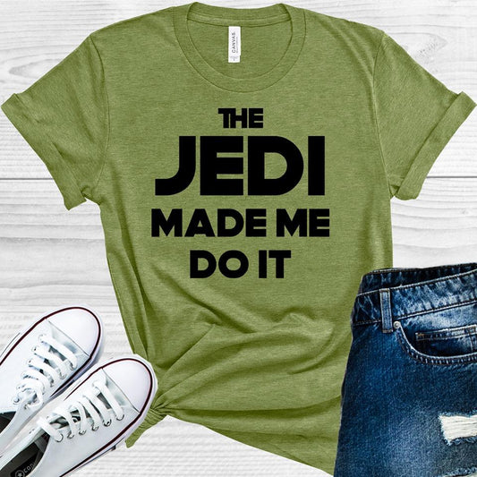 The Jedi Made Me Do It Graphic Tee