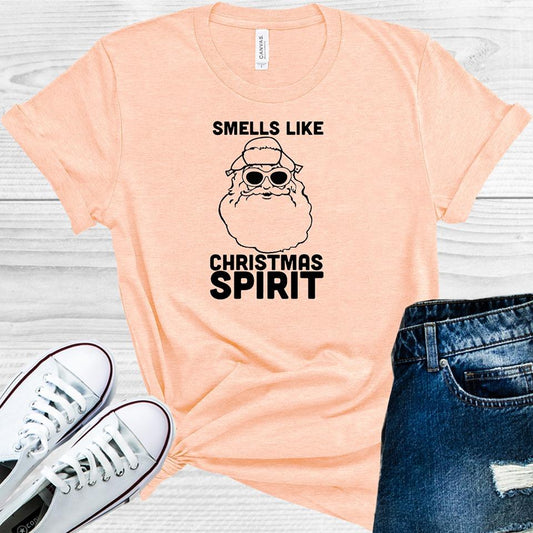 Smells Like Christmas Spirit Graphic Tee