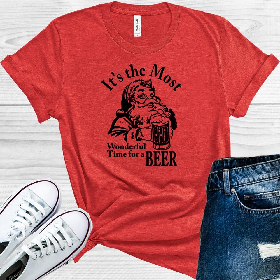 It's the Most Wonderful Time for a Beer Graphic Tee