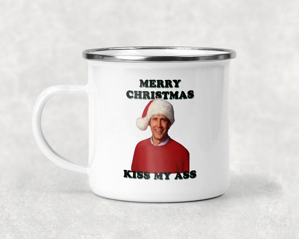 Merry Christmas Kiss My A$$ Mug