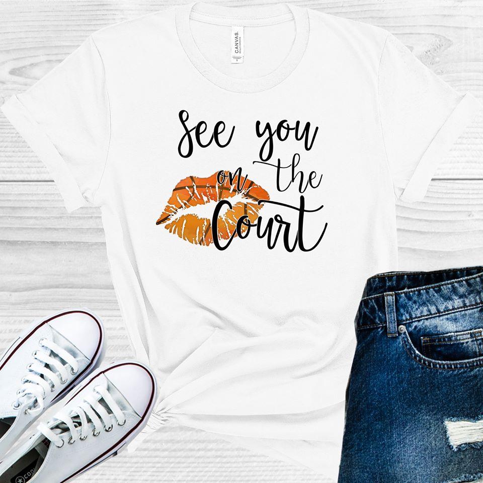 See You on the Court Graphic Tee