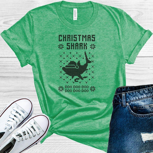 Christmas Shark Graphic Tee