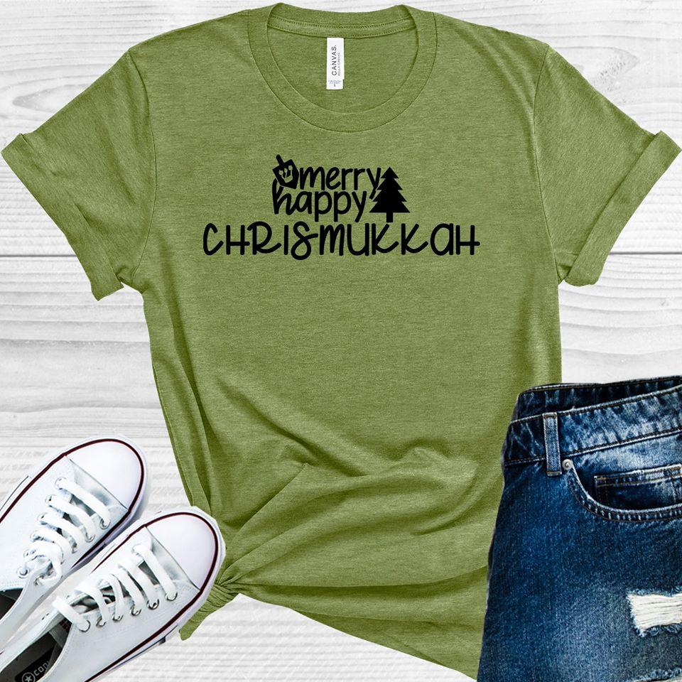 Merry Happy Chrismukkah Graphic Tee