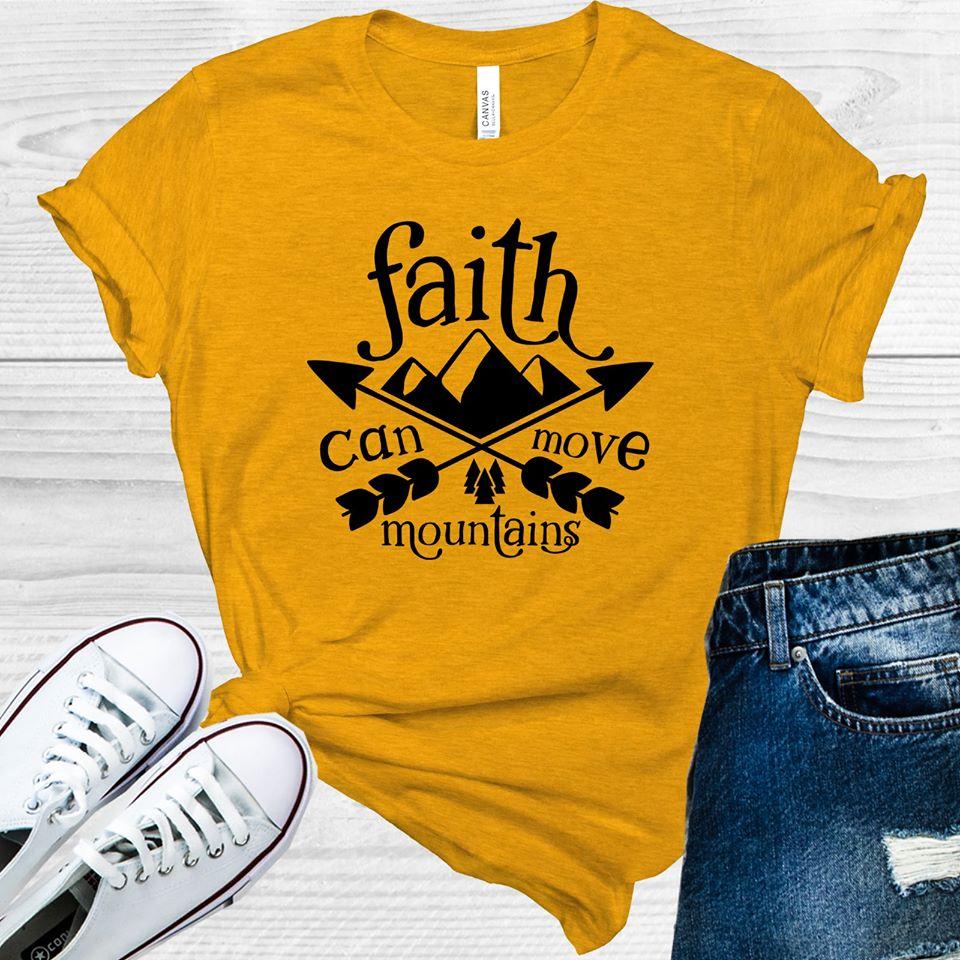 Faith Can Move Mountains Graphic Tee