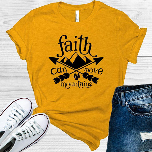 Faith Can Move Mountains Graphic Tee