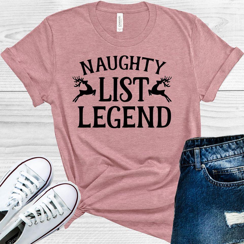 Naughty List Legend Graphic Tee