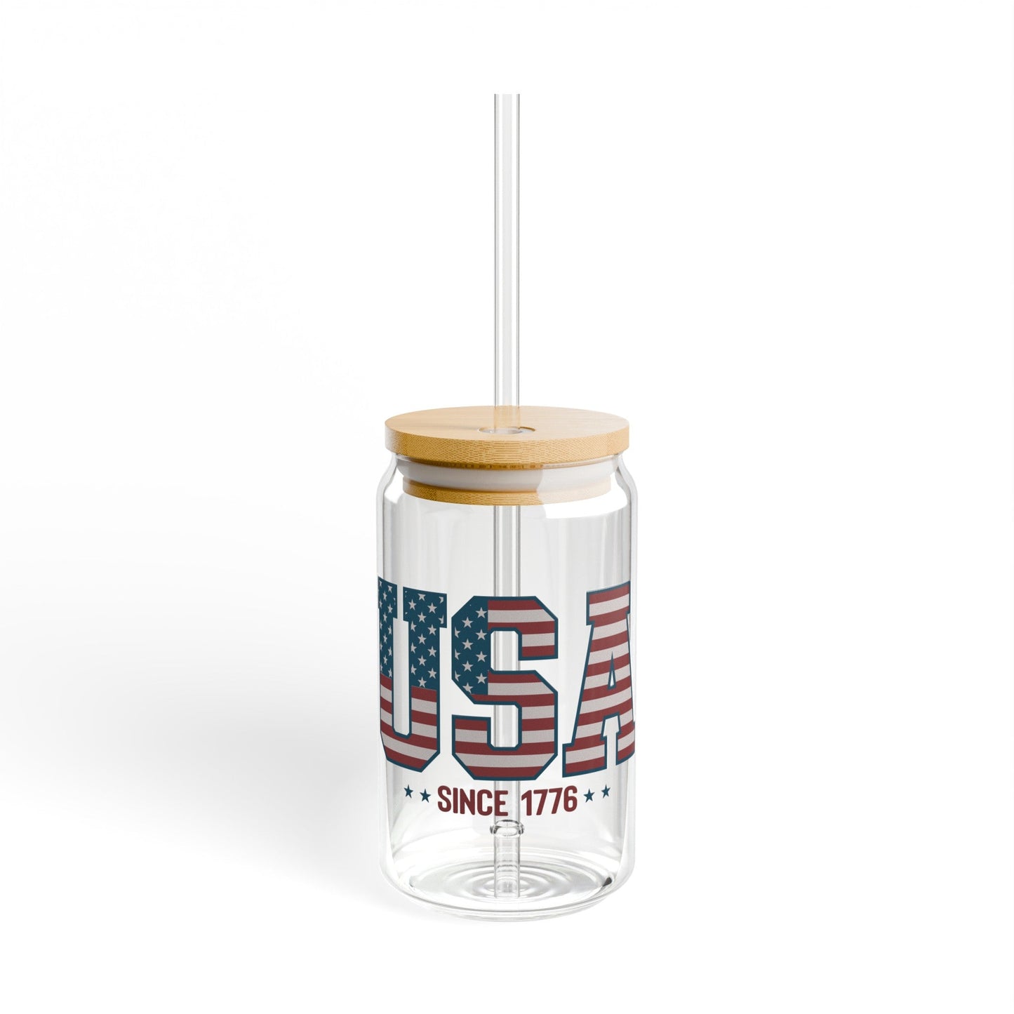 USA Since 1776 Sipper Glass, 16oz