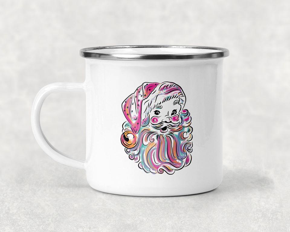 Rainbow Santa Mug