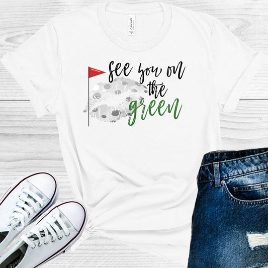 See You on the Green Graphic Tee