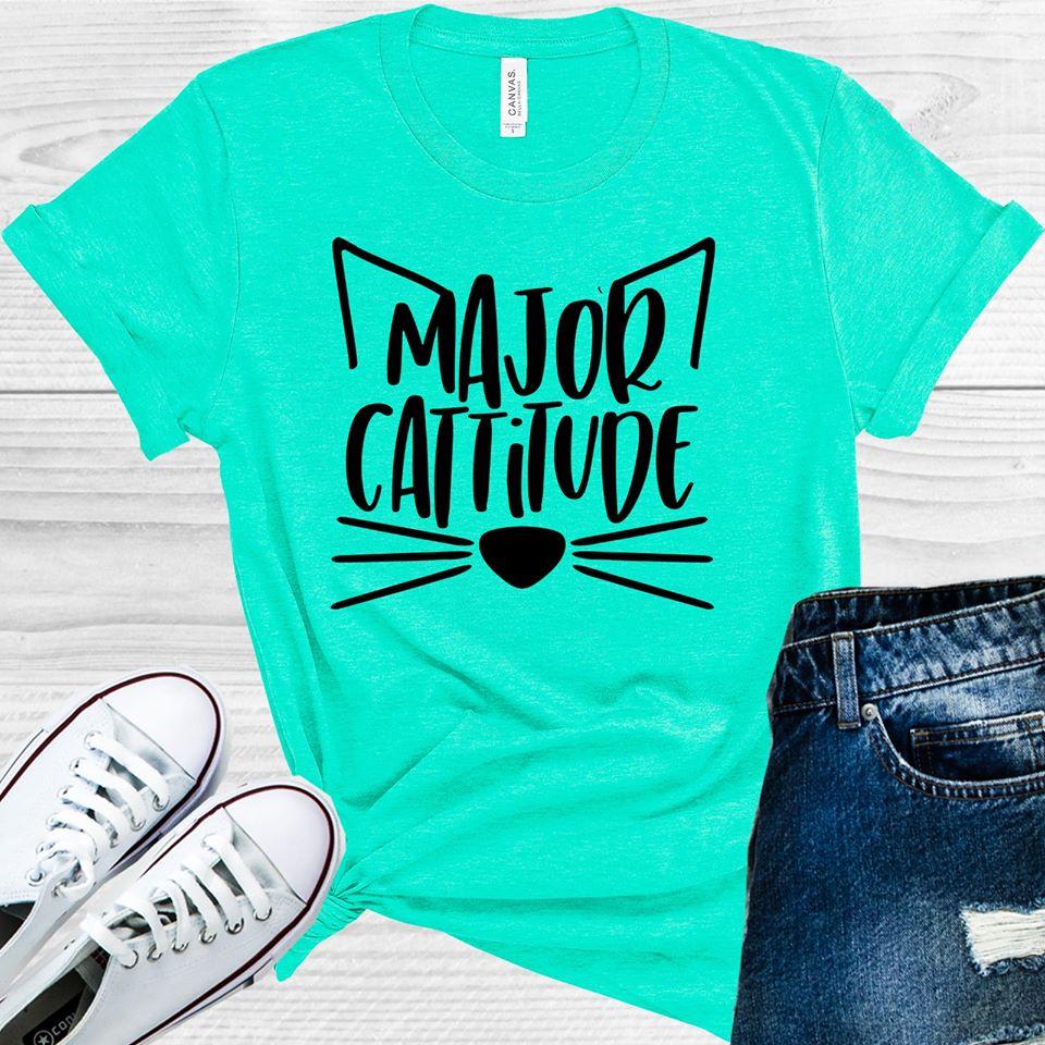 Major Cattitude Graphic Tee
