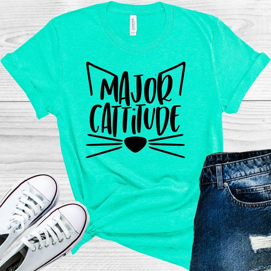 Major Cattitude Graphic Tee