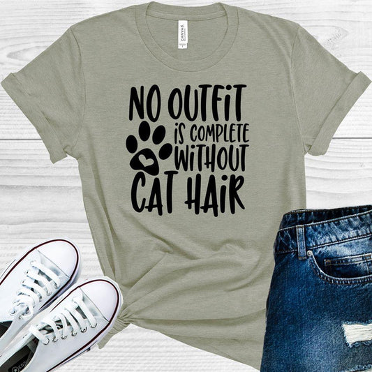 No Outfit is Complete Without Cat Hair Graphic Tee