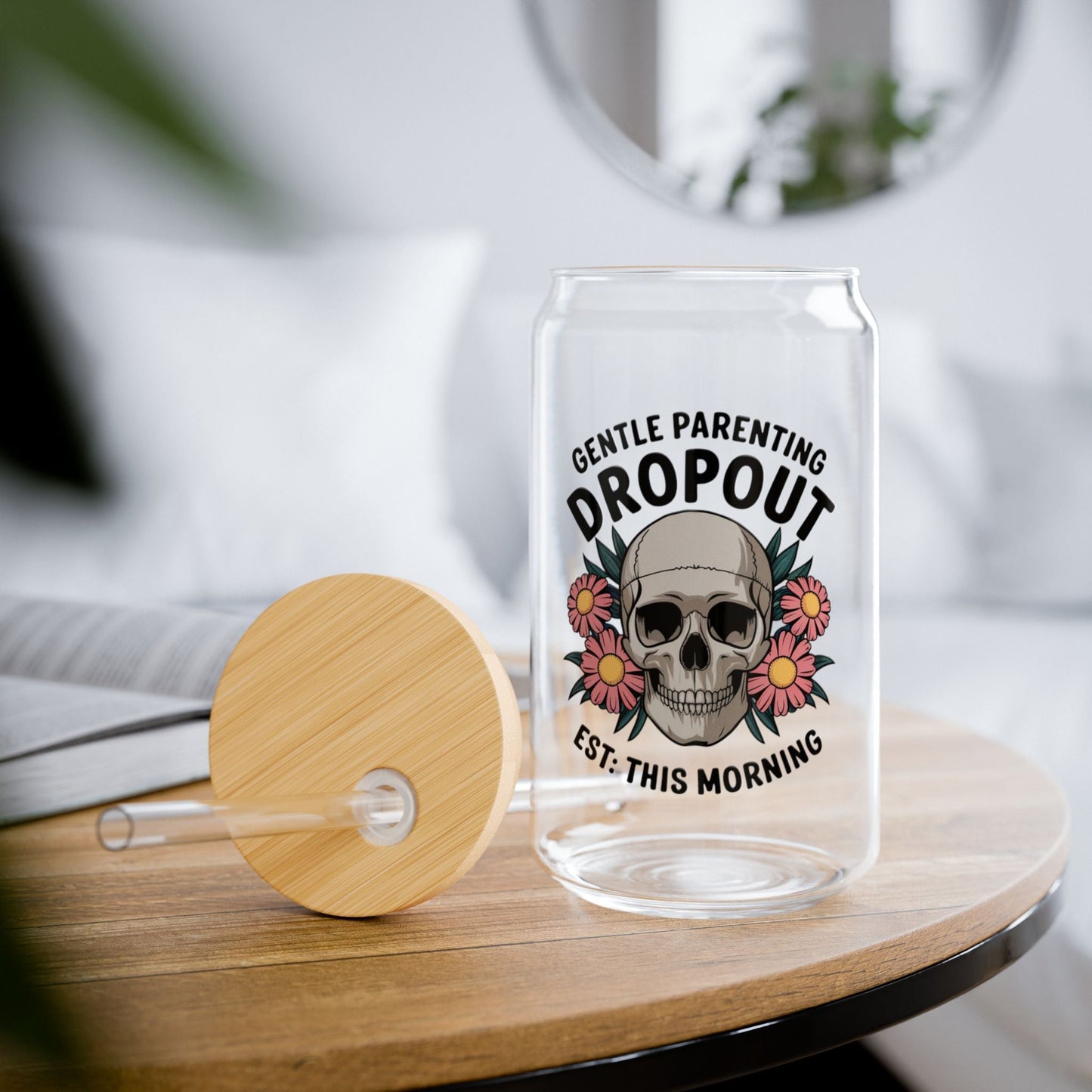 Gentle Parenting Dropout Sipper Glass, 16oz