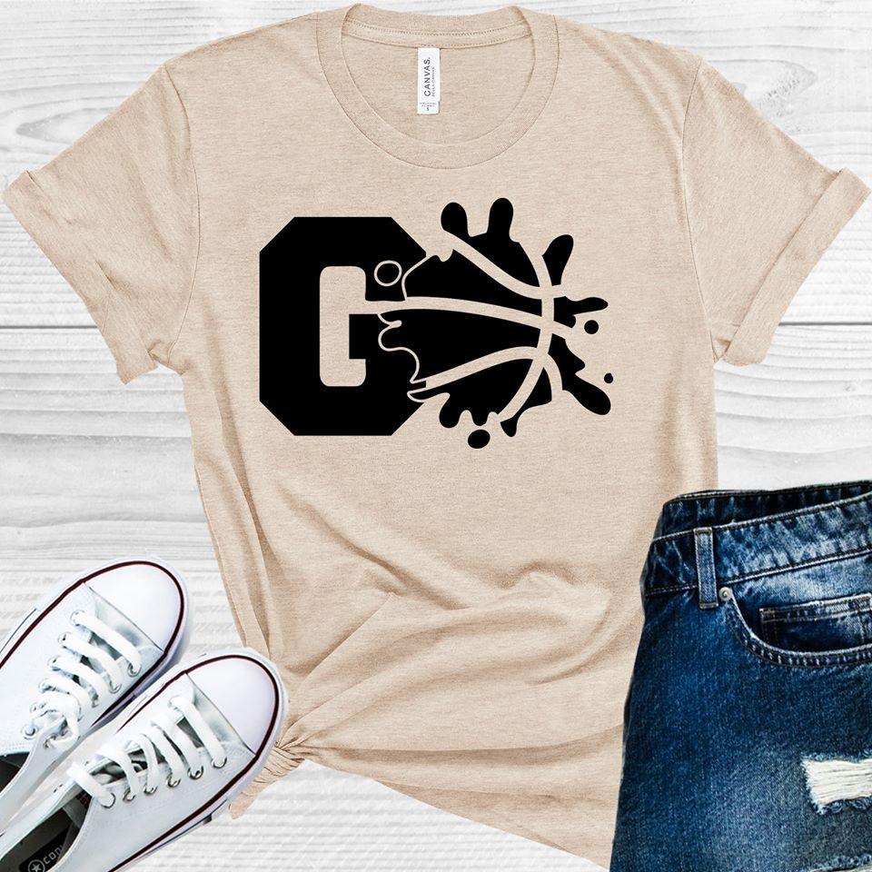 Go Basketball Graphic Tee