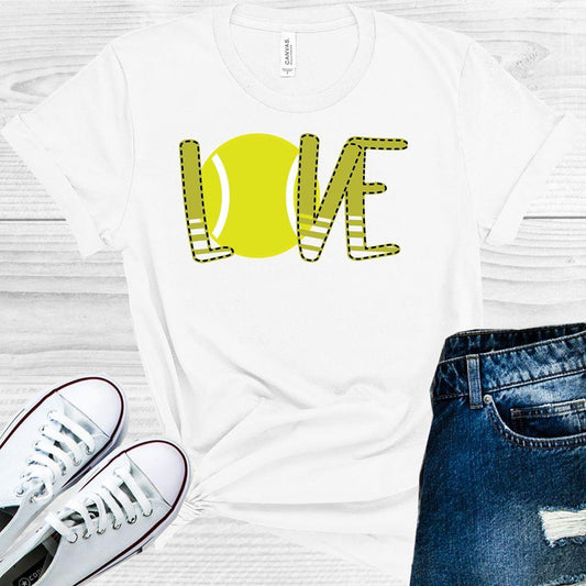 Love Tennis Graphic Tee