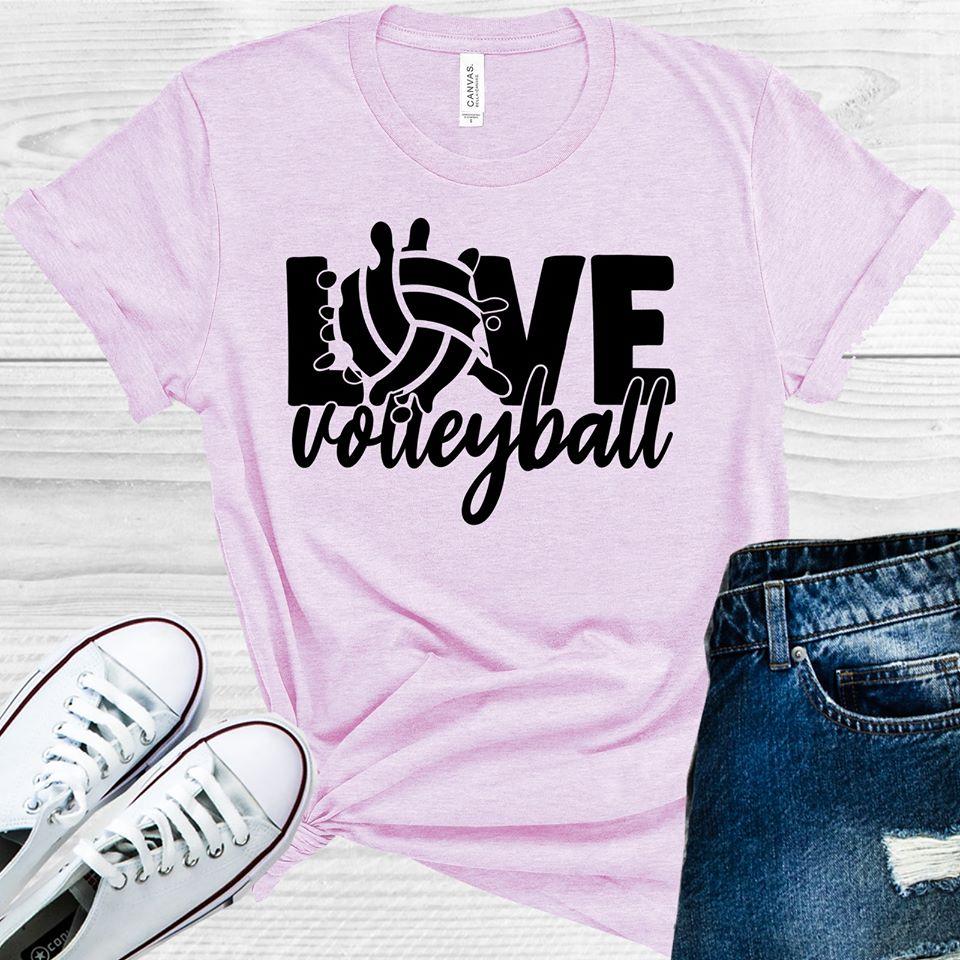 Love Volleyball Graphic Tee