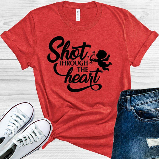 Shot Through the Heart Graphic Tee