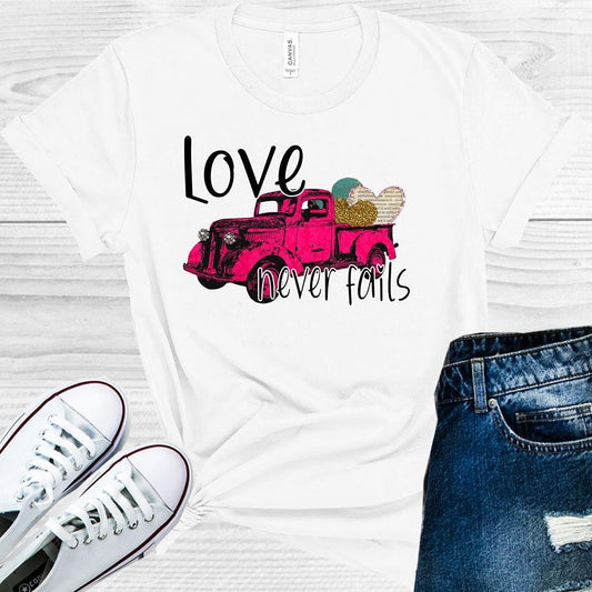 Love Never Fails Graphic Tee