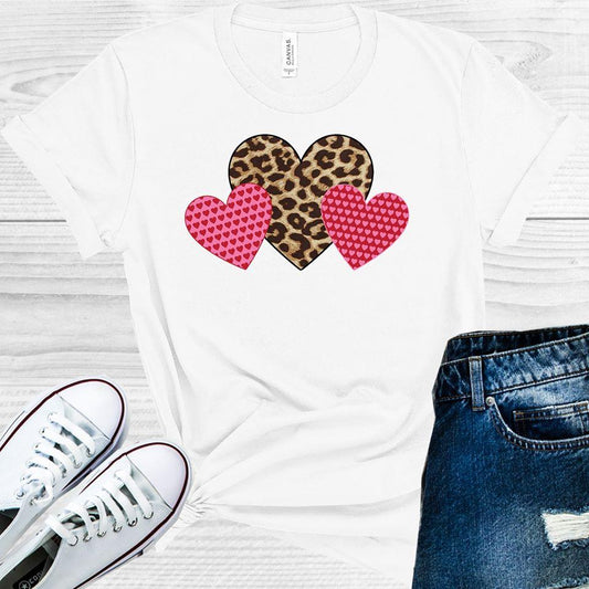 Valentine Hearts Graphic Tee