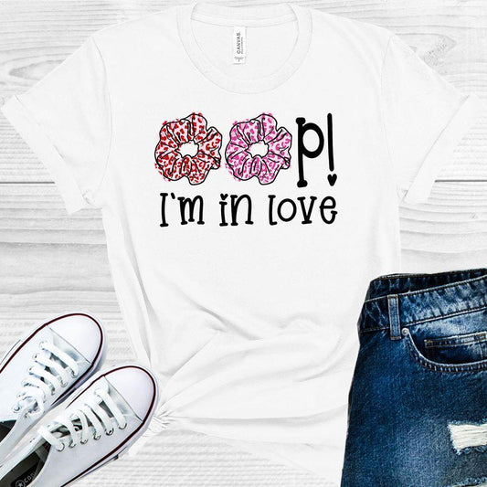 Oop I'm in Love Valentine's Day Graphic Tee