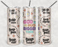 God is Much Bigger 20 oz Skinny Tumbler