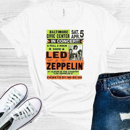 Led Zeppelin Poster Graphic Tee