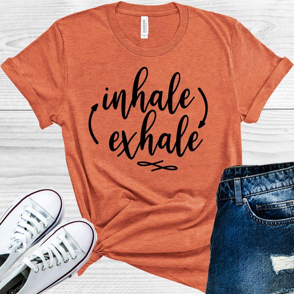 Inhale Exhale Graphic Tee