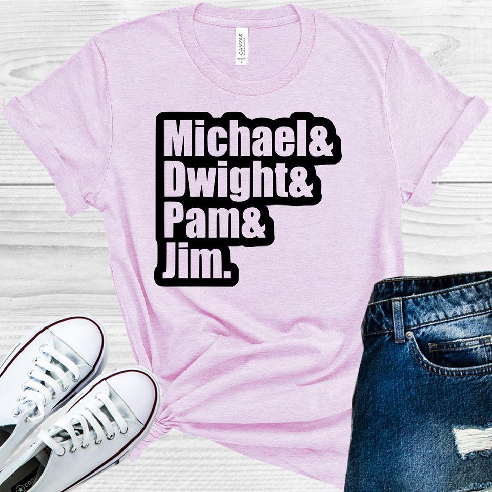 The Office Characters Graphic Tee