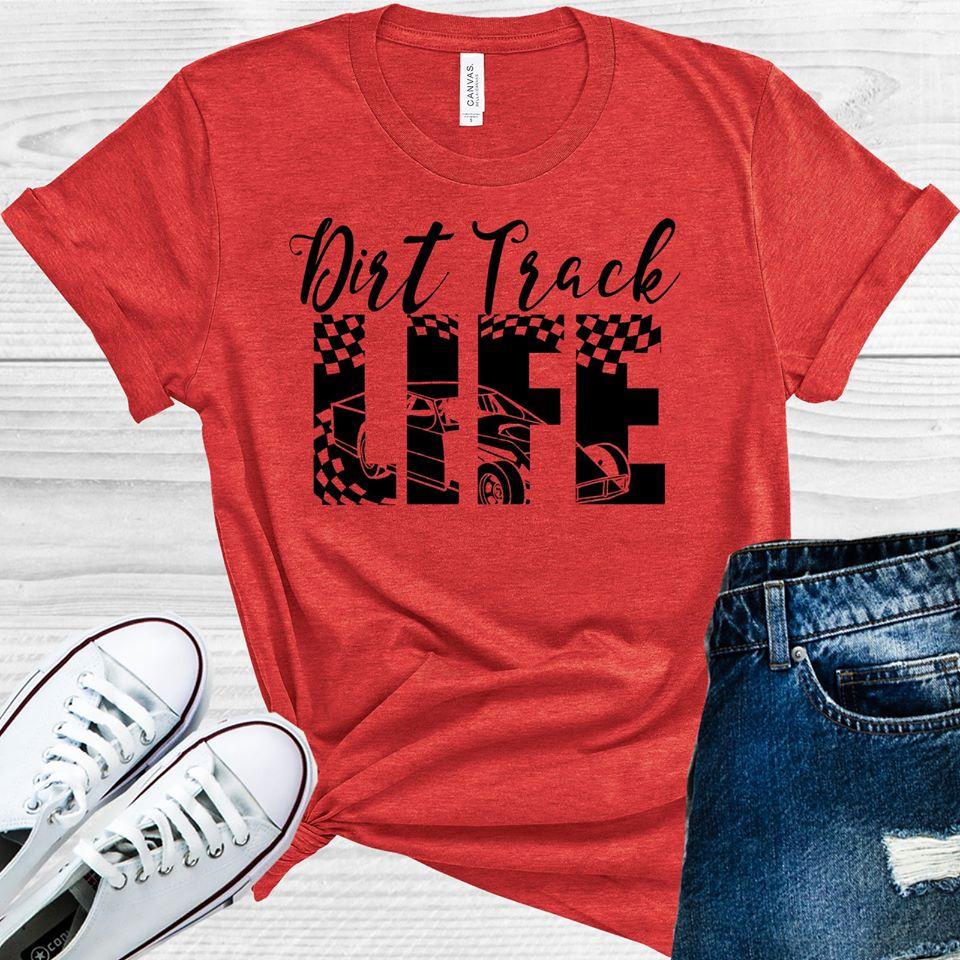 Dirt Track Life Graphic Tee