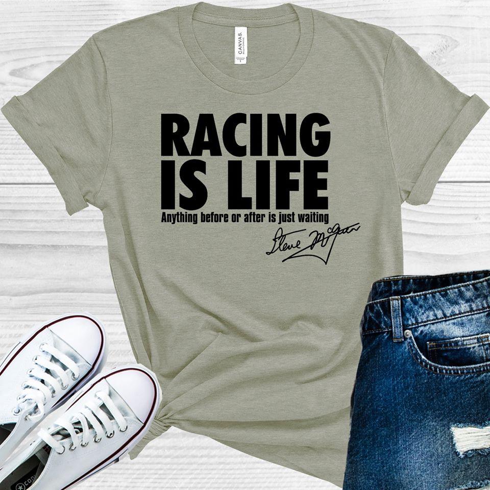 Racing is Life Graphic Tee