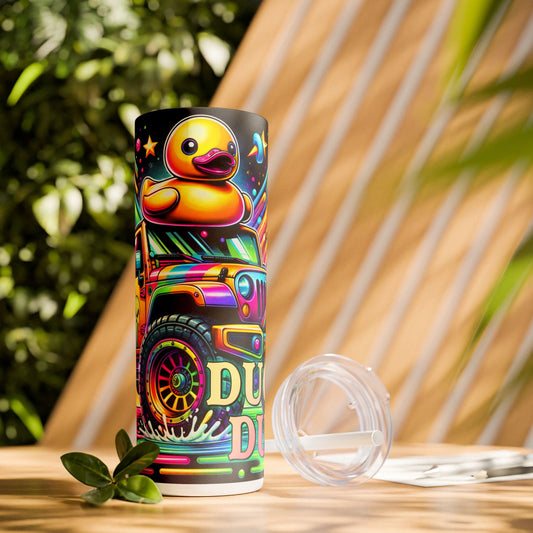 Duck Duck Skinny Tumbler with Straw, 20oz