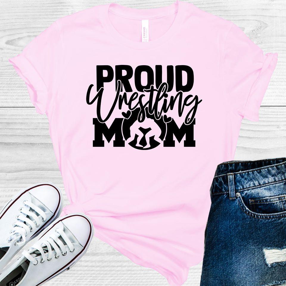 Proud Wrestling Mom Graphic Tee