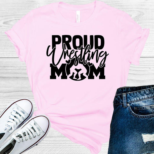 Proud Wrestling Mom Graphic Tee