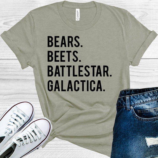 Bears Beets Battlestar Galactica Graphic Tee