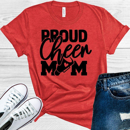 Proud Cheer Mom Graphic Tee