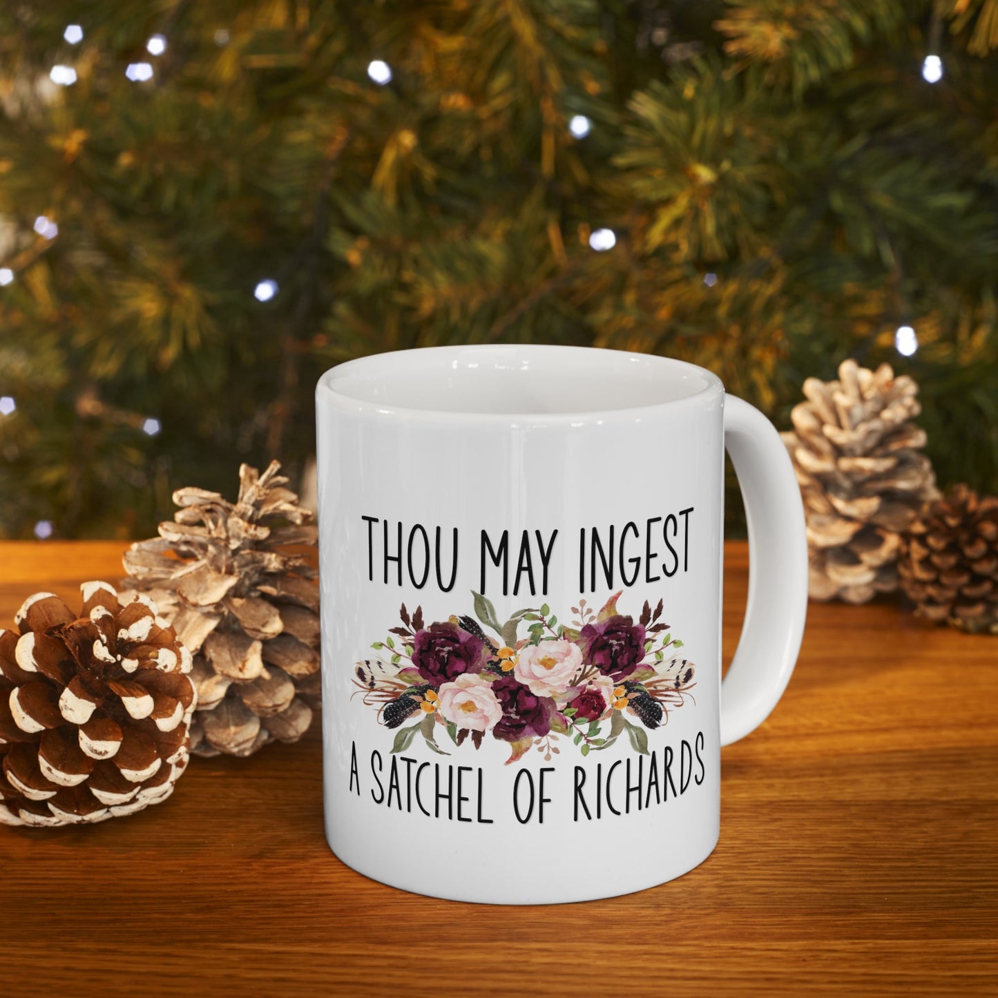 Thou My Ingest Ceramic Mug 11oz