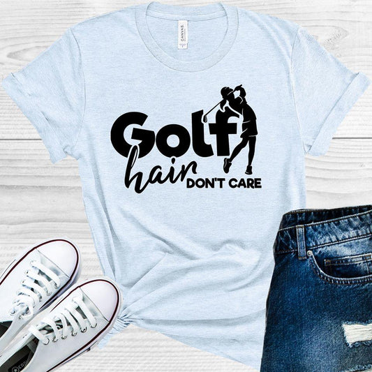 Golf Hair Don't Care Graphic Tee