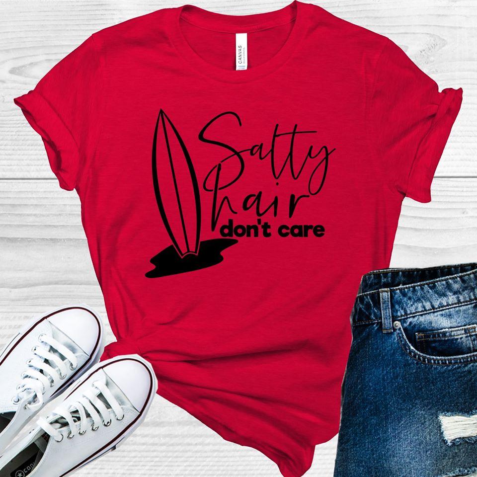 Salty Hair Don't Care Graphic Tee