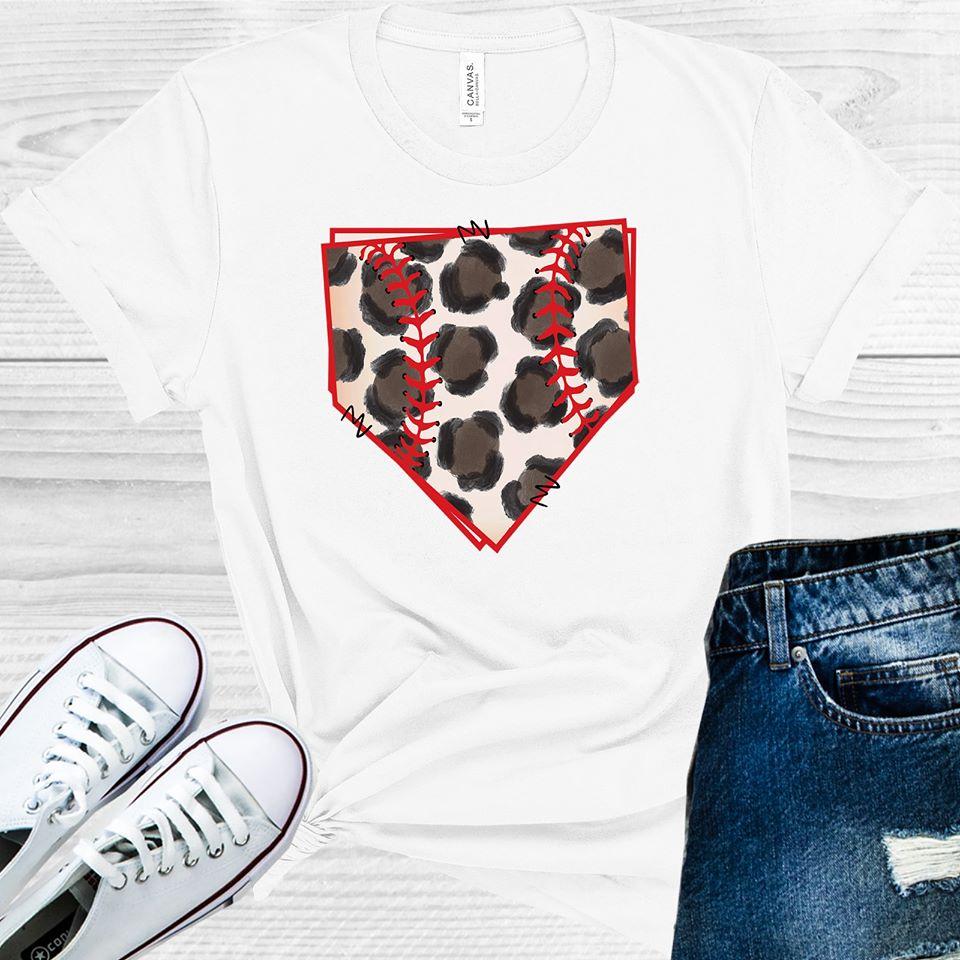 Leopard Home Plate Graphic Tee