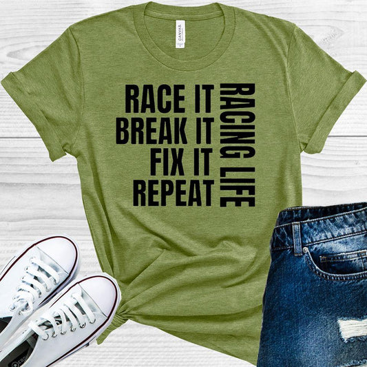 Racing Life Graphic Tee