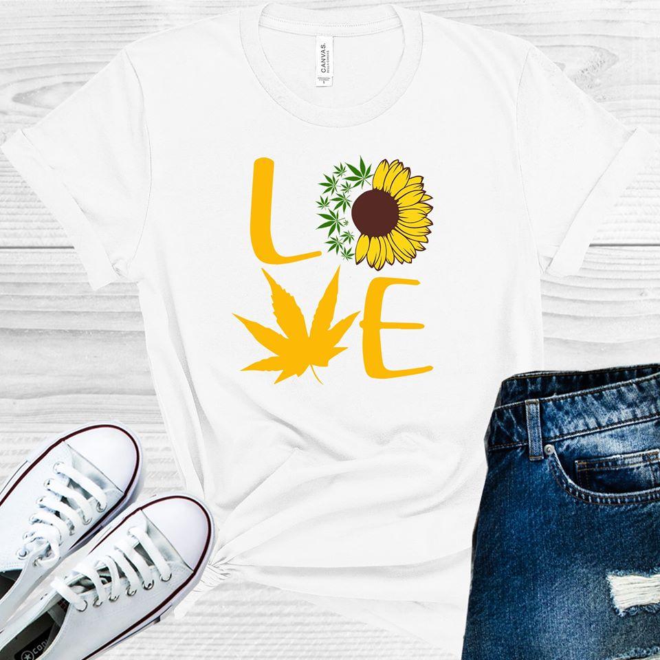 Love Weed Graphic Tee