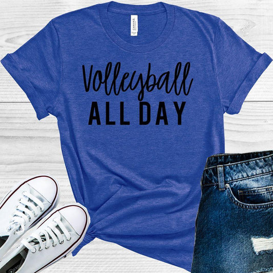 Volleyball All Day Graphic Tee