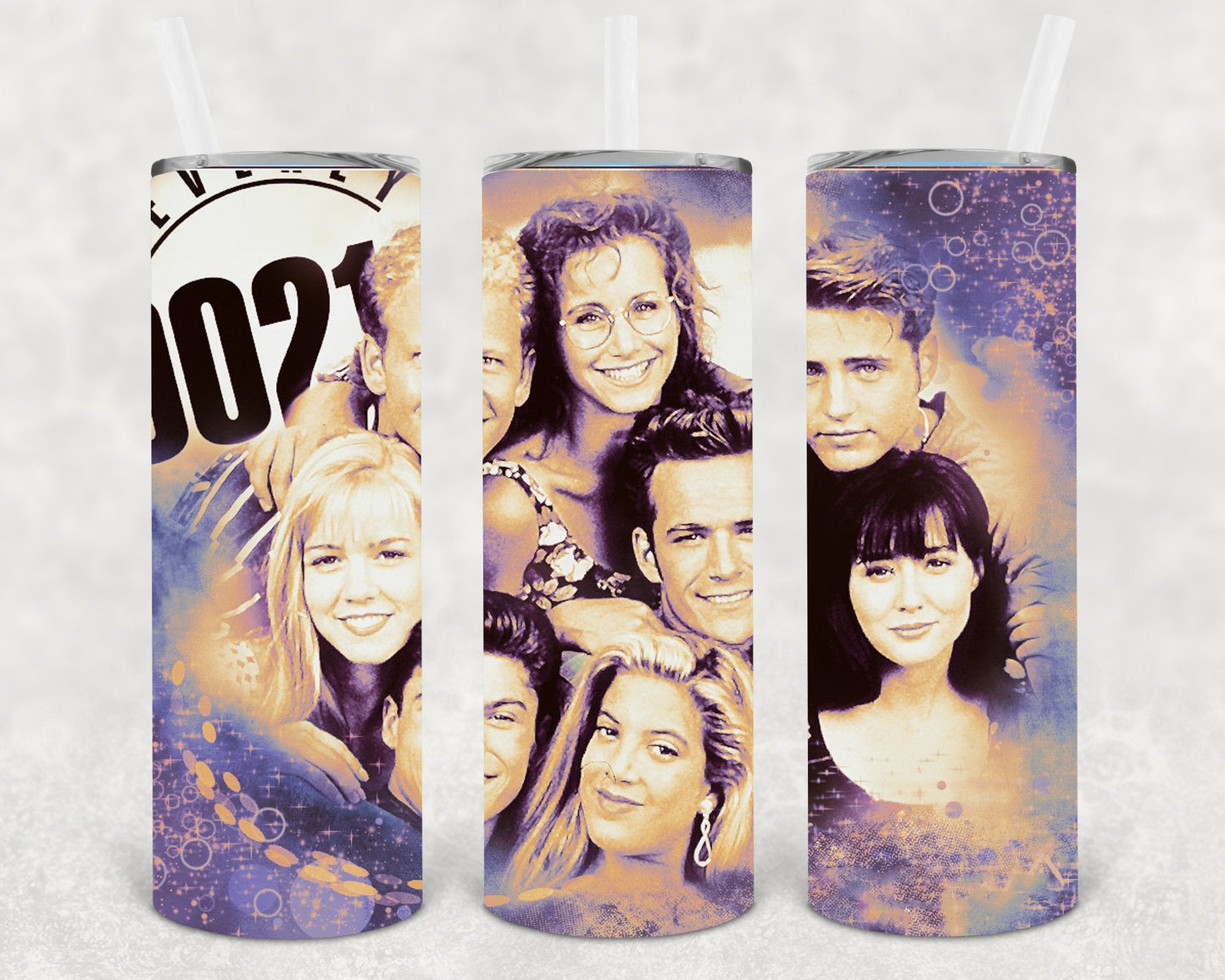 Beverly Hills 90210 20 oz Skinny Tumbler