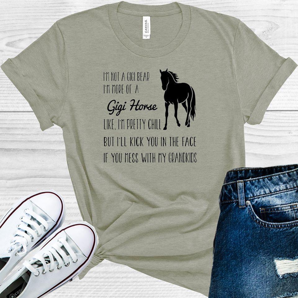 I'm More of a Gigi Horse Graphic Tee