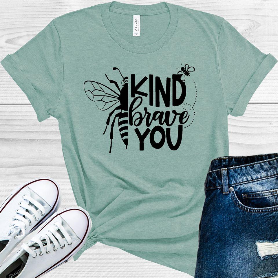 Be Kind Be Brave Be You Graphic Tee