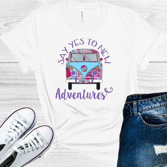 Say Yes to New Adventures Graphic Tee